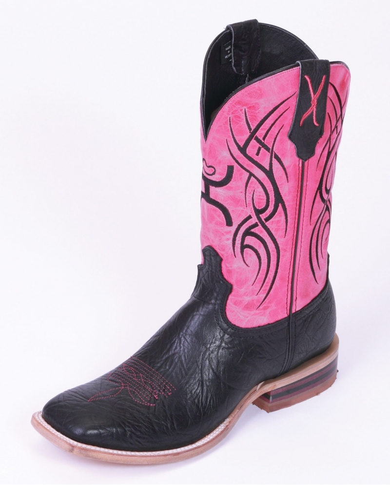 ladies pink boots