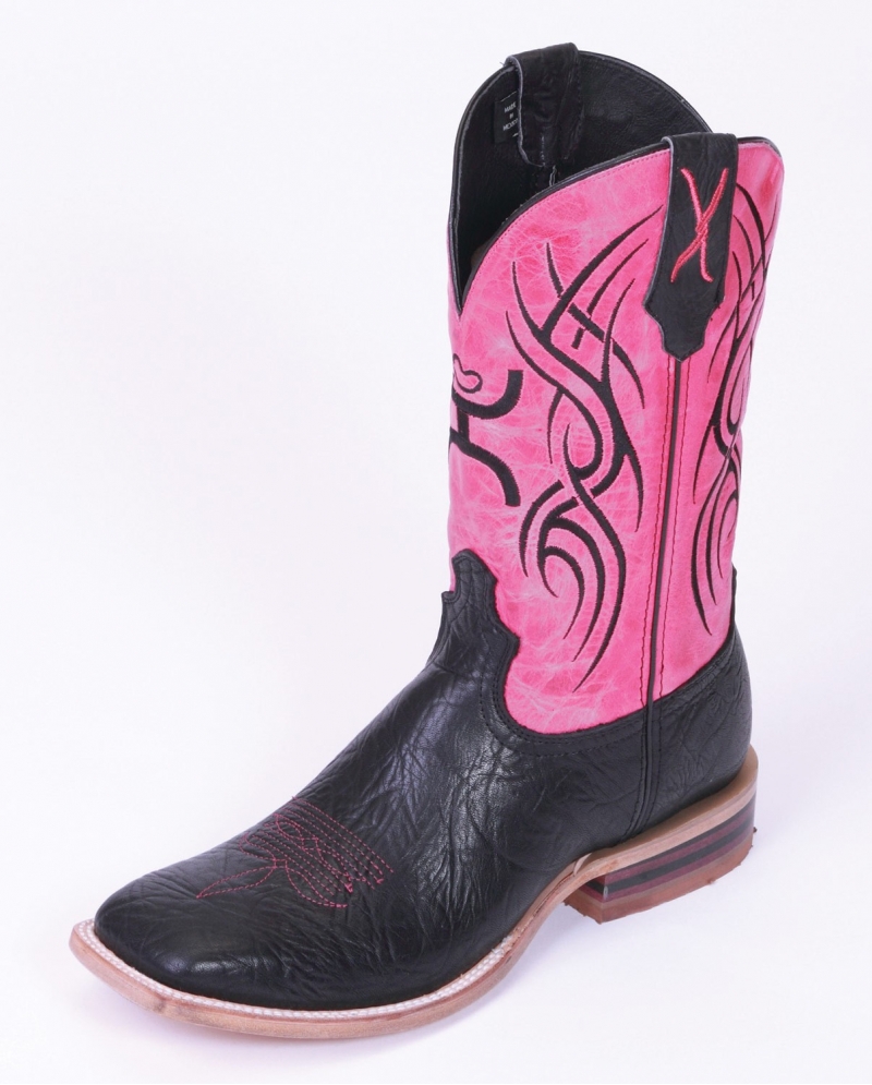 ladies black cowboy boots