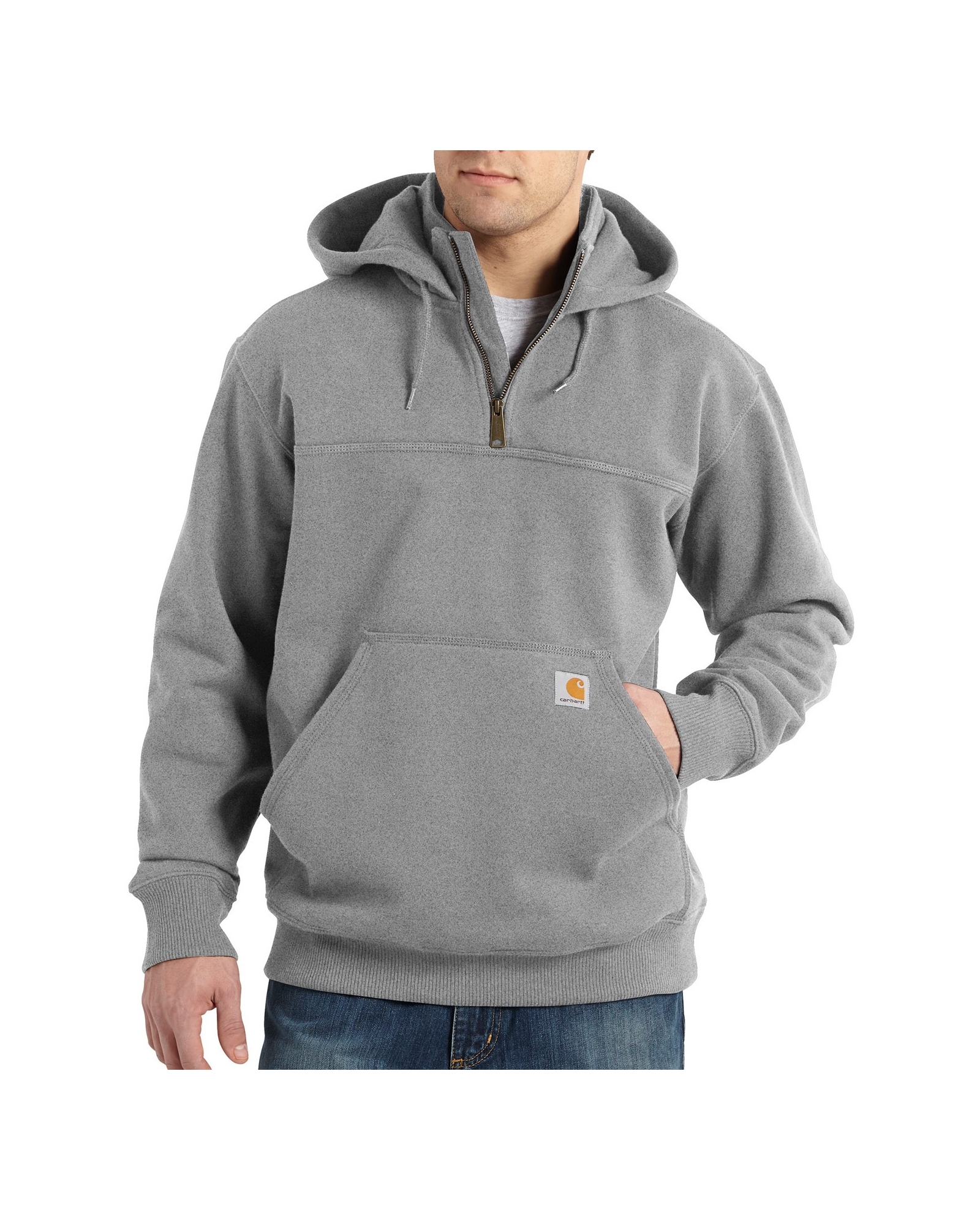 Carhartt® Men's Paxton Mock Neck Zip Hoodie - Fort Brands