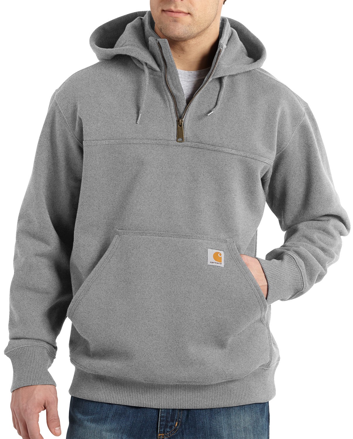Carhartt Men s Paxton Mock Neck Zip Hoodie Big Tall