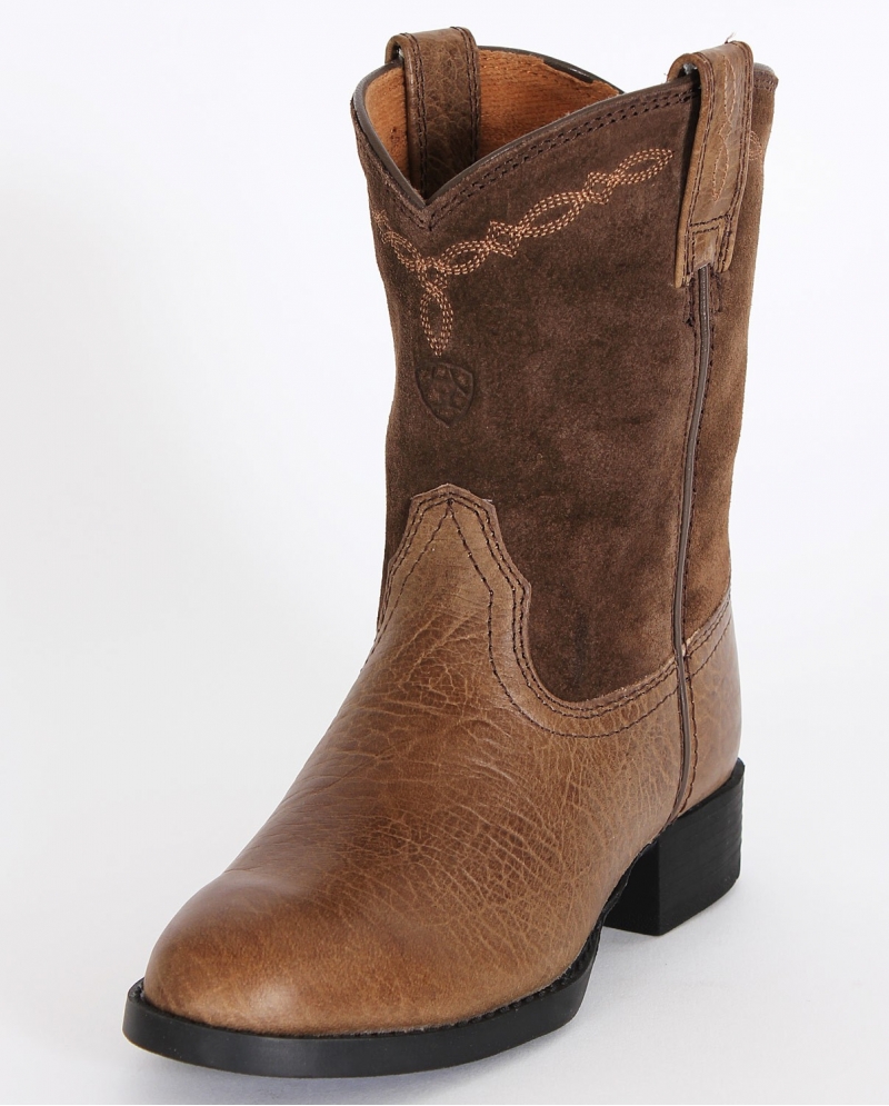 Ariat Kids Heritage Roper Earth Tan