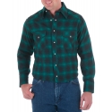 Wrangler® Men's Assorted Plaid Flannel Shirt - Regular