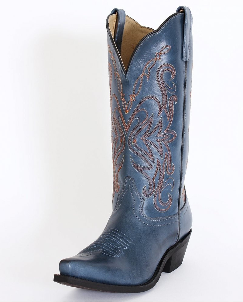 blue boots ladies