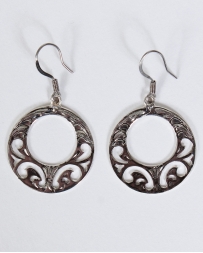 Vogt® Filigreed Disc Earrings