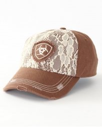 Ariat® Ladies' Brown Lace Velcro Hat