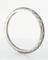 Rock 47® Collection by Montana Silversmiths® Ladies' Etched Bangle Bracelet