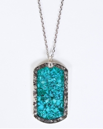 Vogt® Turquoise Dog Tag Necklace