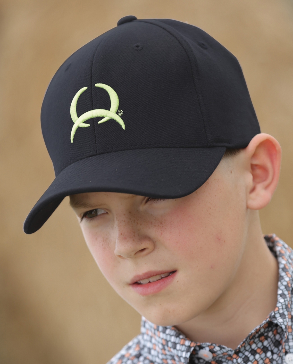 boys black cap