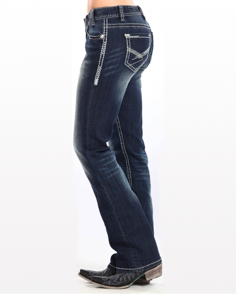 rock and roll cowgirl jeans boyfriend cut