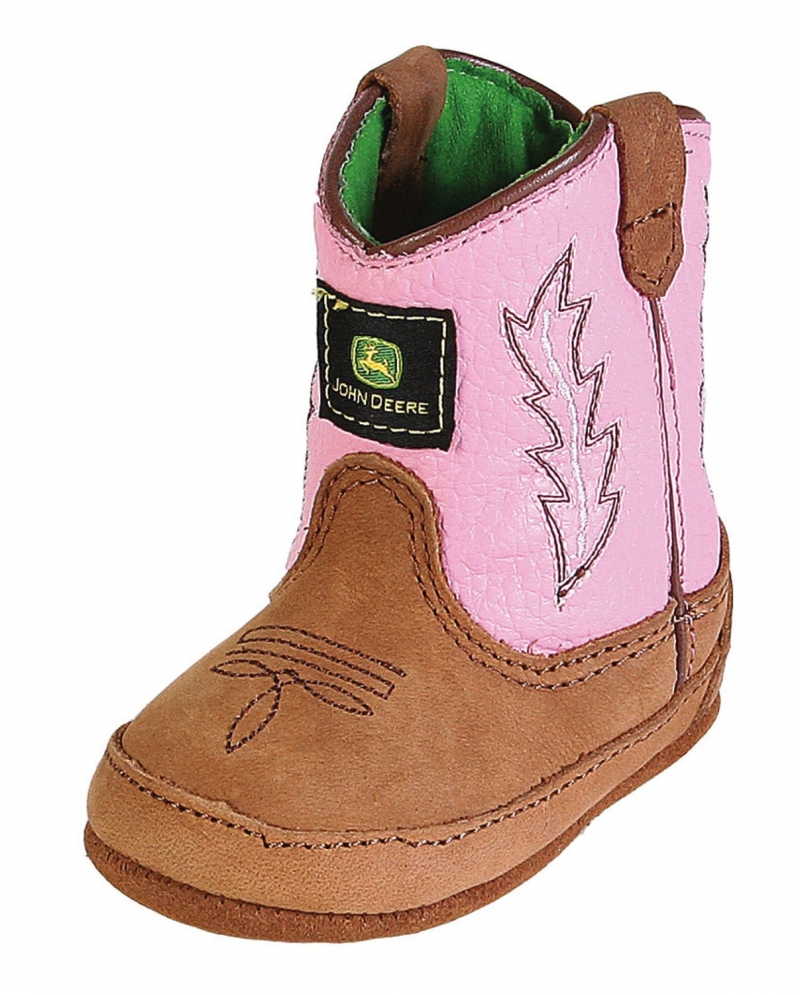 John Deere Kids Johnny Poppers Crib Boots Infant Fort Brands