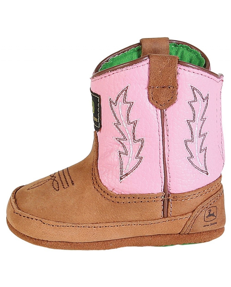 John Deere Kids Johnny Poppers Crib Boots Infant Fort Brands