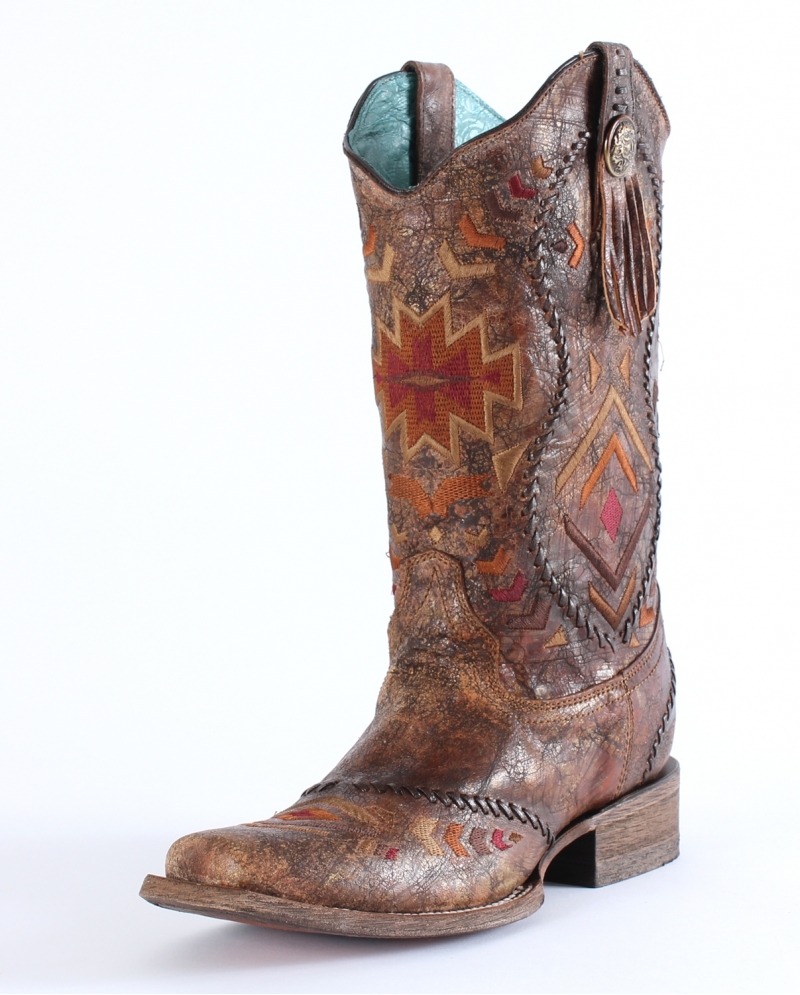 multi color cowboy boots