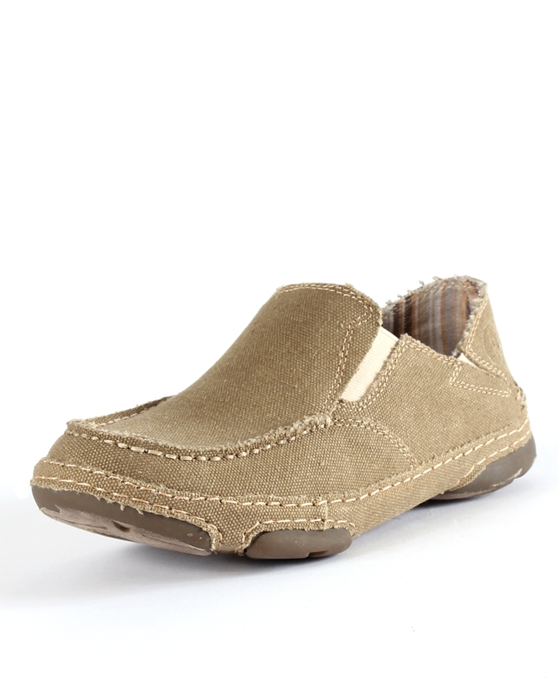 tony lama canvas slip on