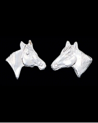 Montana Silversmiths® Ladies' Silver Horse Head Earrings