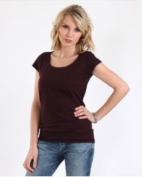 Survival® Ladies' Fig Scoop Neck Basic Tee