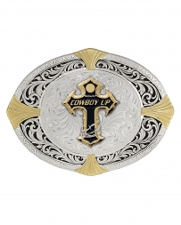 Montana Silversmiths® Cowboy Up Belt Buckle