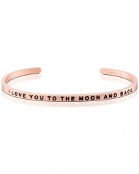 MantraBand® Ladies' To The Moon And Back Rose Band