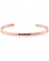 MantraBand® Ladies' Blessed Rose Gold Band