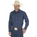 Wrangler® Men's Western Work Shirts - Solids - Big and Tall