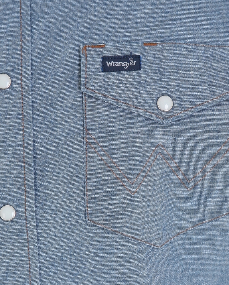 Wrangler® Men's Western Work Shirts - Solids - Regular - Fort Brands