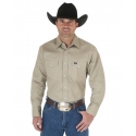 Wrangler® Men's Western Work Shirts - Solids - Big and Tall