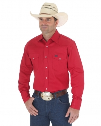 Wrangler® Men's Western Work Shirts - Solids - Regular