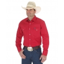 Wrangler® Men's Western Work Shirts - Solids - Regular