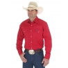 Wrangler® Men's Western Work Shirts - Solids - Regular