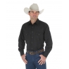 Wrangler® Men's Dobby Sport Western Basic Shirt