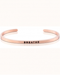 MantraBand® Ladies' Breathe Rose Gold Band