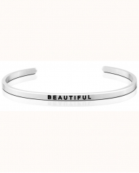 MantraBand® Ladies' Beautiful Silver Band