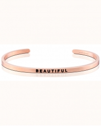 MantraBand® Ladies' Beautiful Rose Gold Band