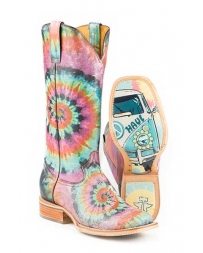 Tin Haul® Ladies' Groovy Tie Die Boots