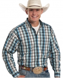 Panhandle® Men's Tuf Cooper Long Sleeve Plaid Shirt