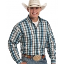 Panhandle® Men's Tuf Cooper Long Sleeve Plaid Shirt