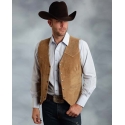 Roper® Men's Suede Yoke Vest