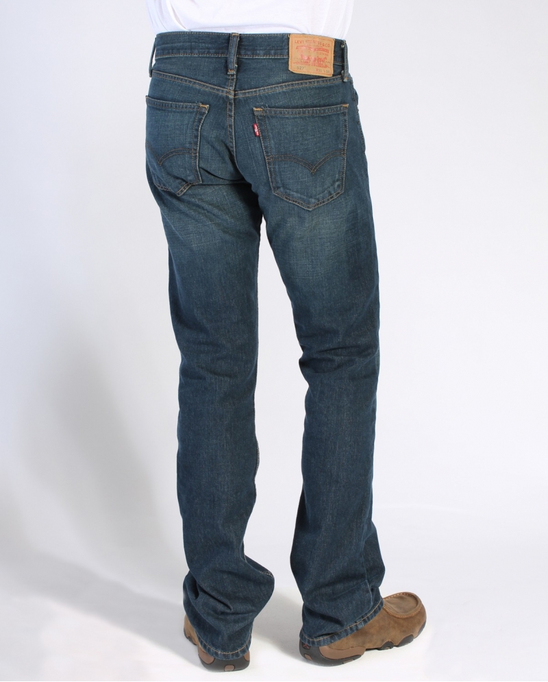 527 Low Rise Boot Cut Jeans 