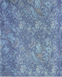 Silk Rag - Frontier Calico Blue