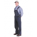 Key® Men's Hi-Back Bib Denim Overall