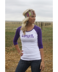 Spur Ridewear Ladies' Baseball Tee