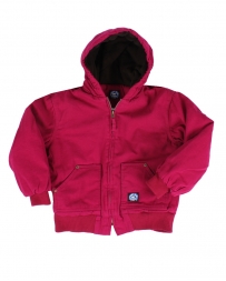 Key® Girls' Insulated Fleece Lined Hooded Jacket - Youth