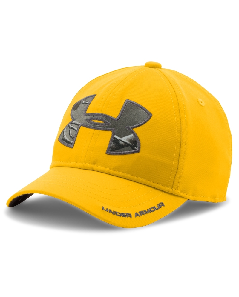 yellow under armour hat