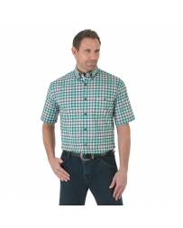 Wrangler® Men's Advance Comfort Plaid Shirt