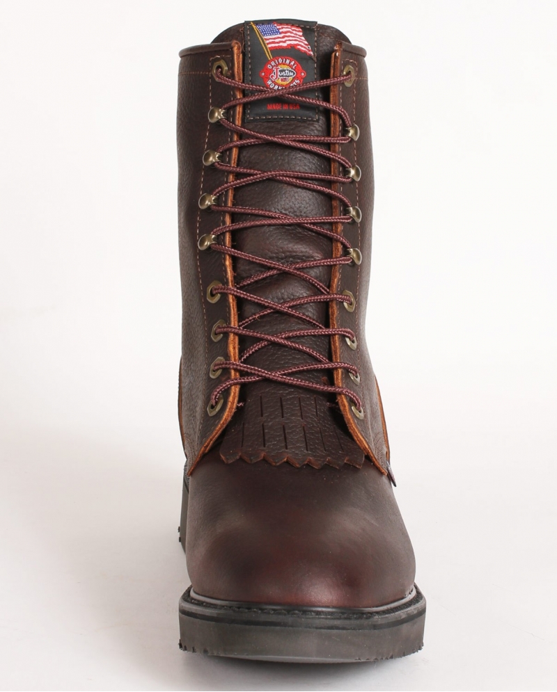 justin roper steel toe boots