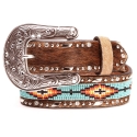 Ariat® Girls' Aztec Beaded Belt