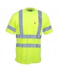 Key® Men's Hi- Vis Shirt With Reflective Tape