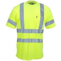 Key® Men's Hi- Vis Shirt With Reflective Tape