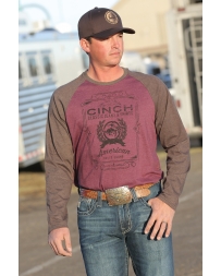 Cinch® Men's Raglan Long Sleeve Tee