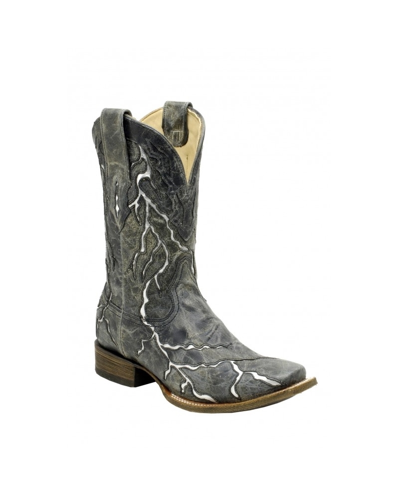 black square toe boots corral boots 174 s black lightning square toe boots black square toe boots corral boots 174 s black lightning square toe boots
