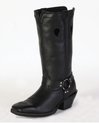 black biker boots ladies